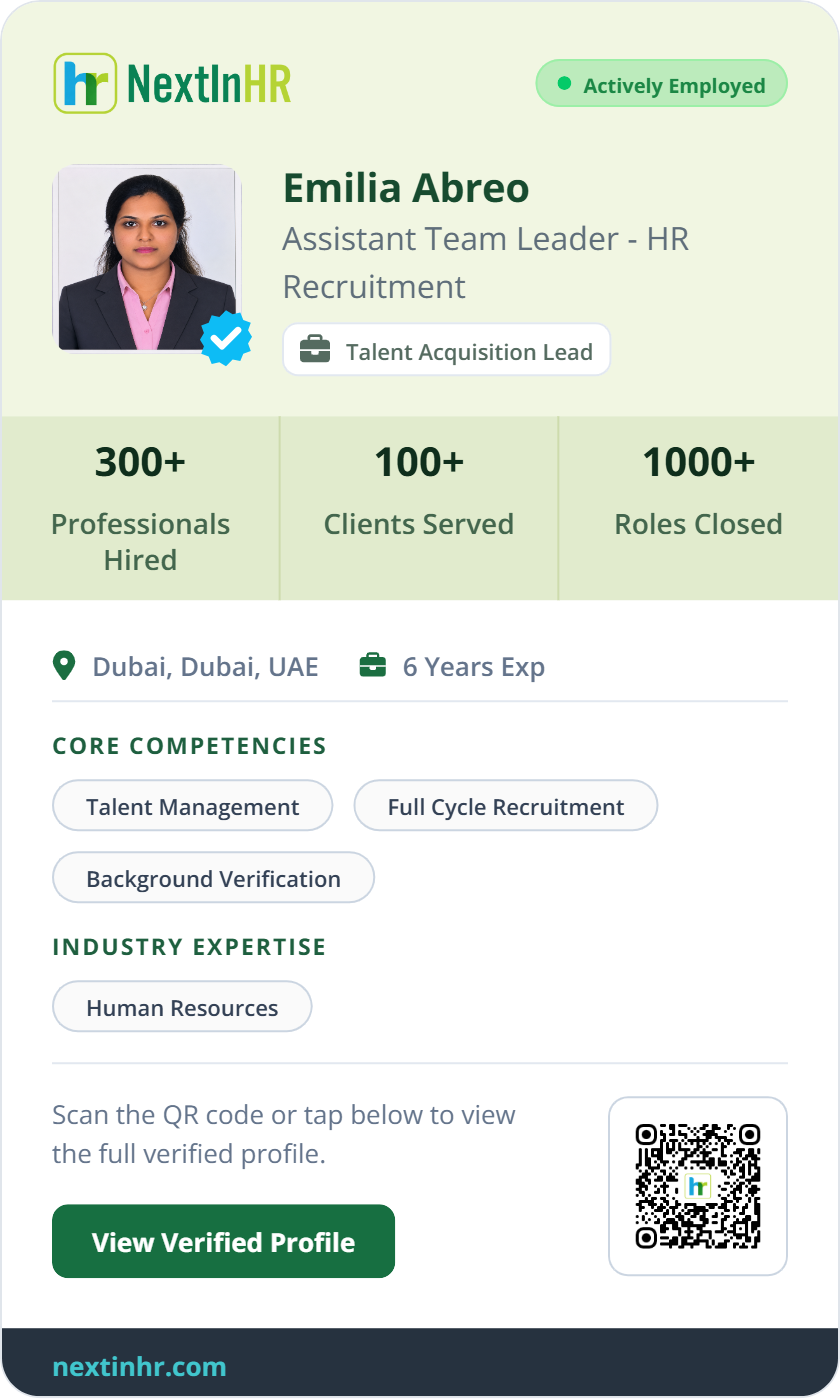 HR Verified Card 4
